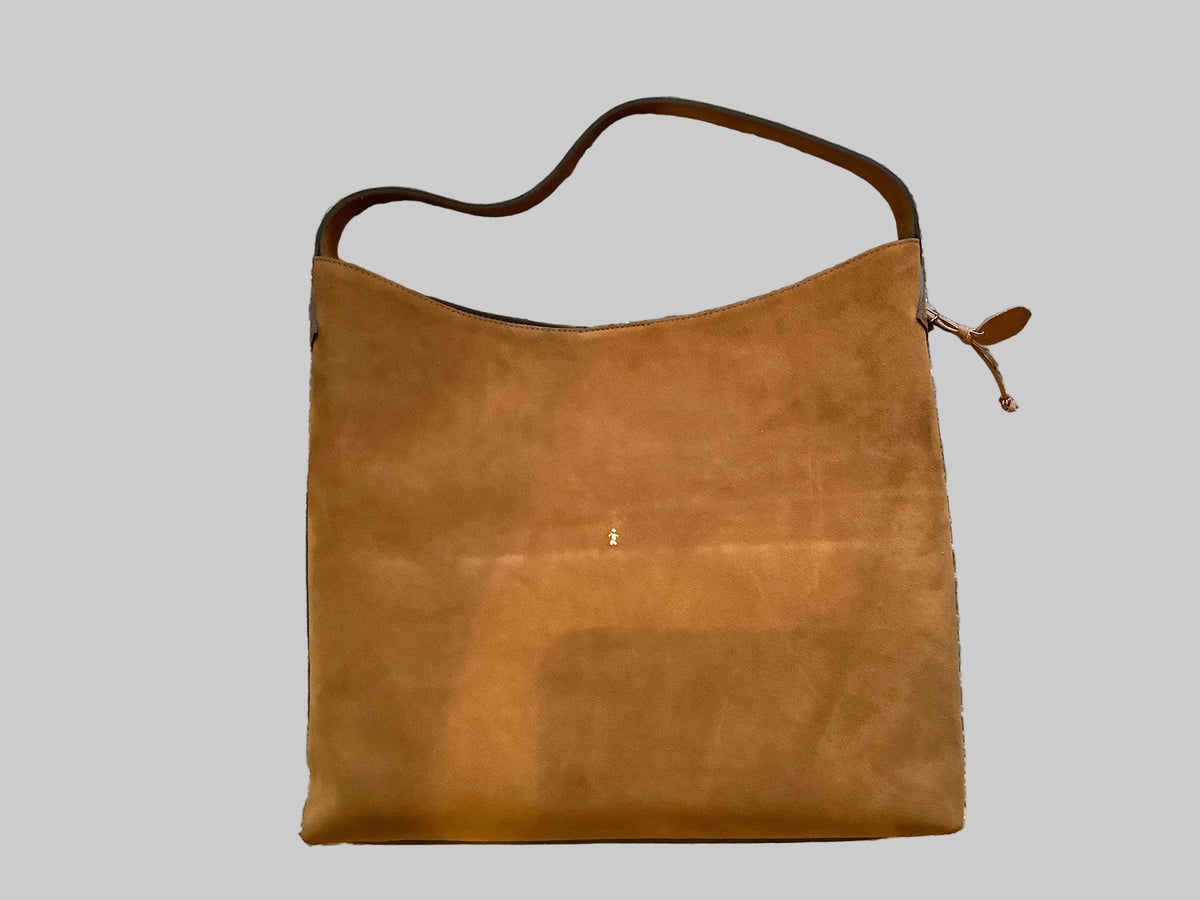 Archival Treasure Henry Beguelin Caramel Suede Boho Luna