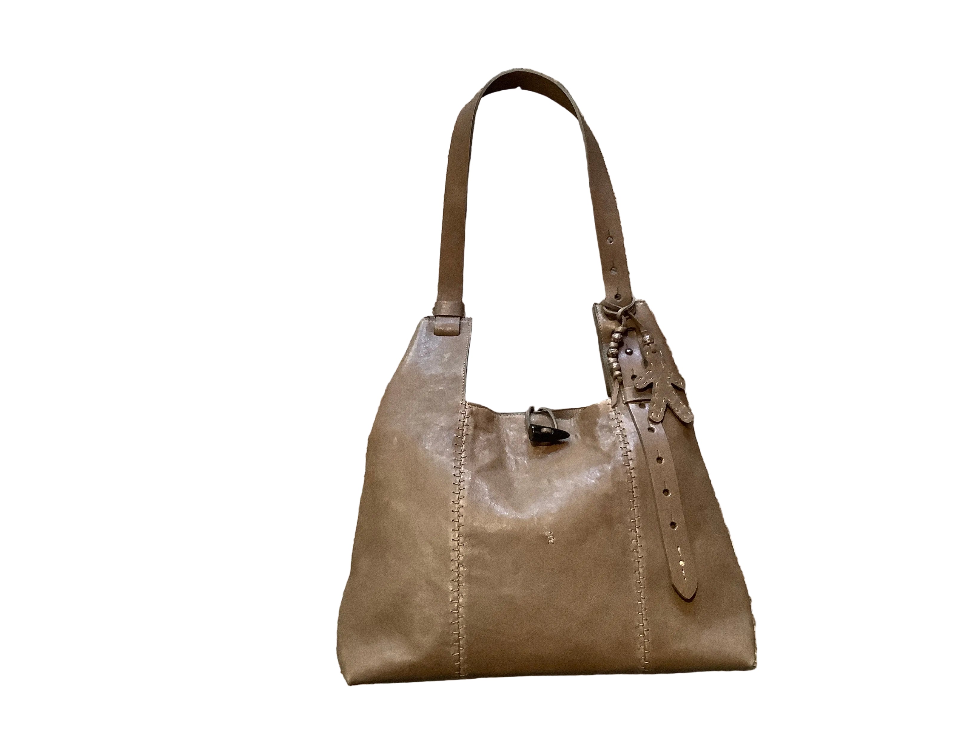 Archival Treasure Henry Beguelin Betta L Shoulder Bag Old Iron