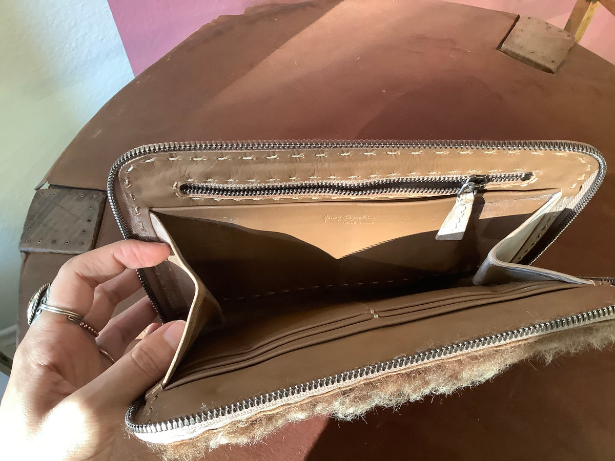 Rare Vintage H.B rectangular pouch or clutch