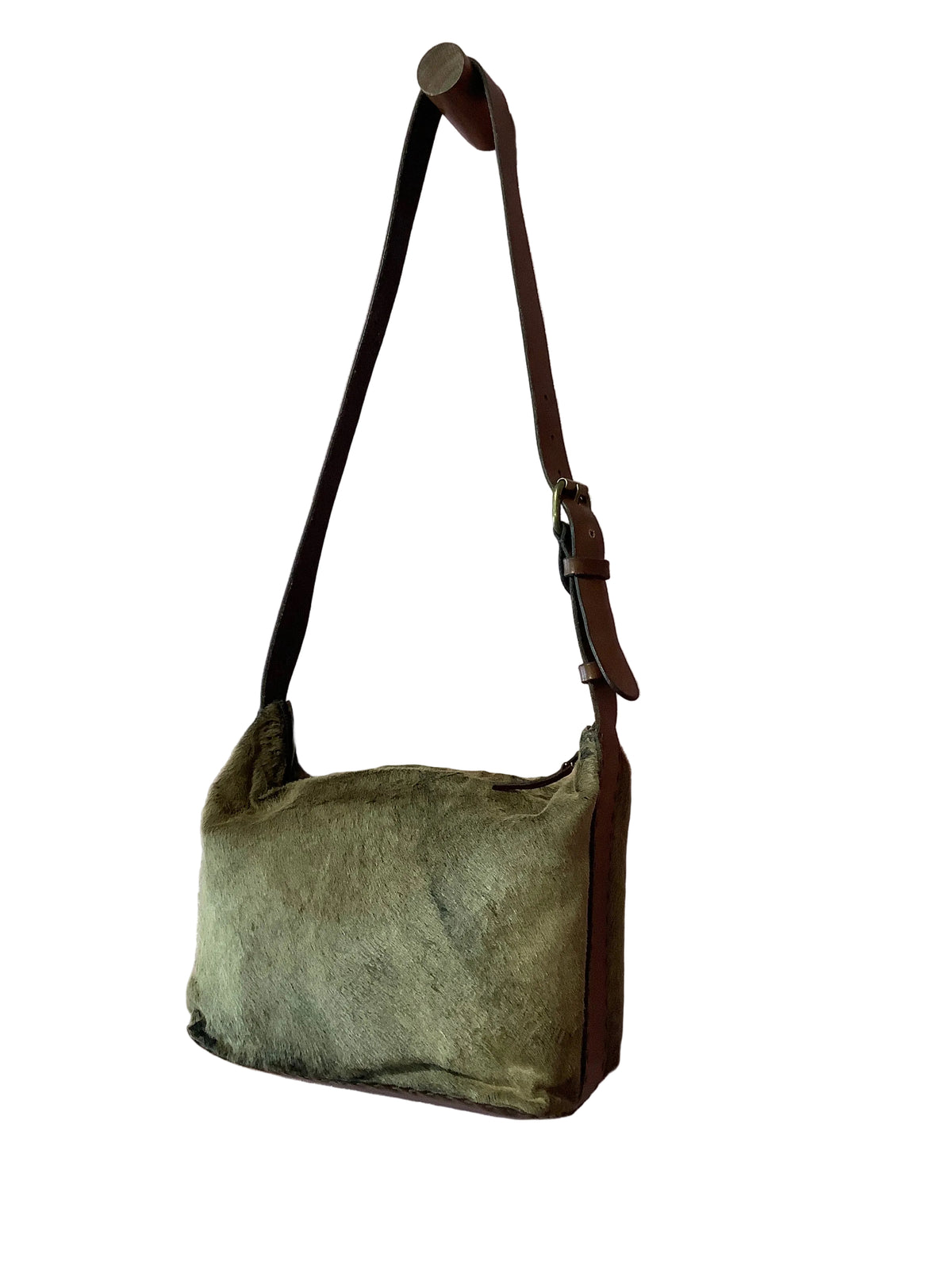 Vintage Henry Cuir Fur Bucket Bag
