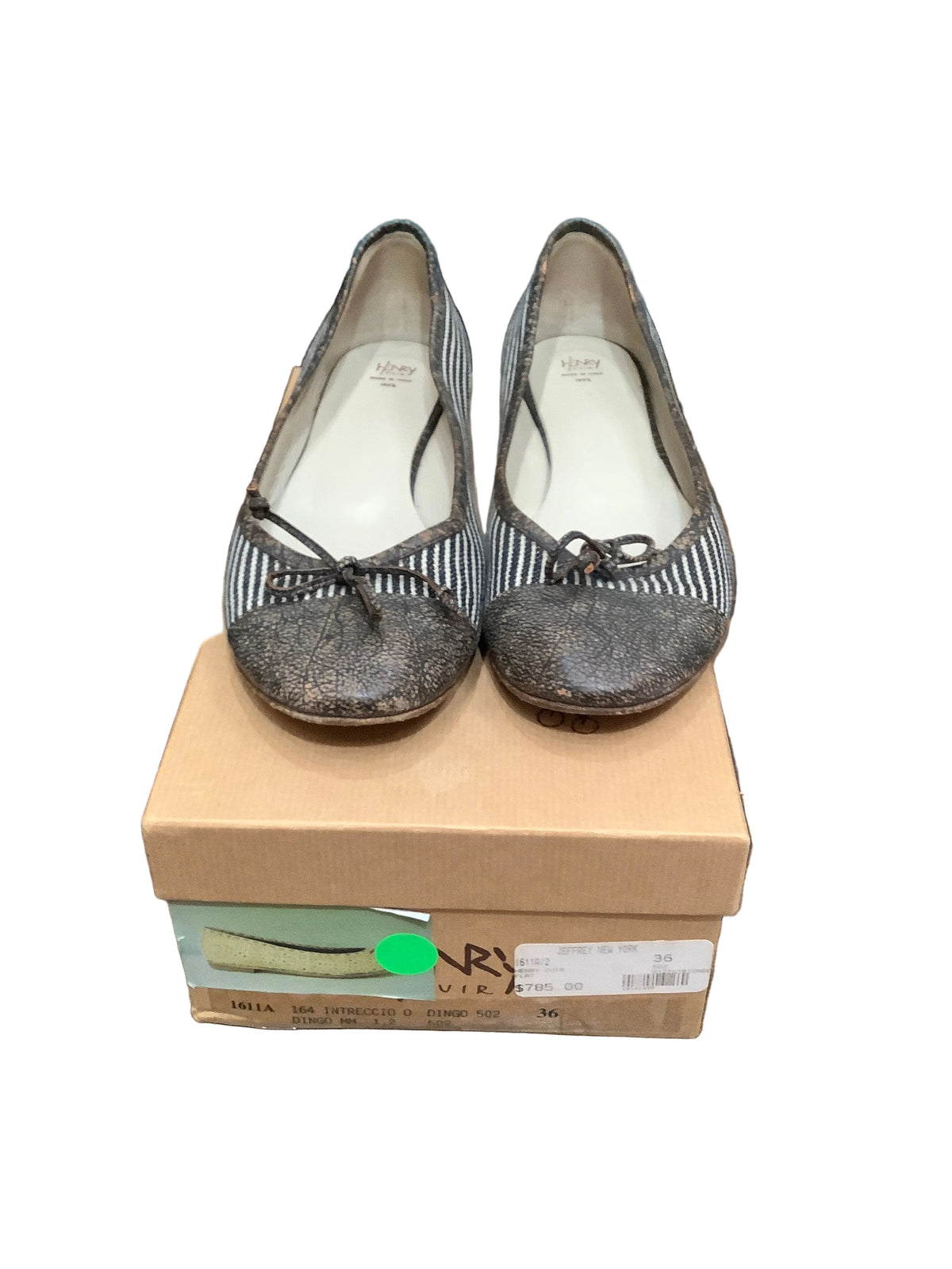 Rare Vintage Henry Beguelin Ballerina Flats