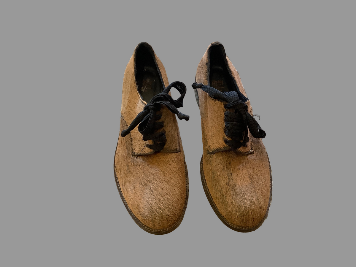 Rare Vintage Henry Cuir Derby Shoes