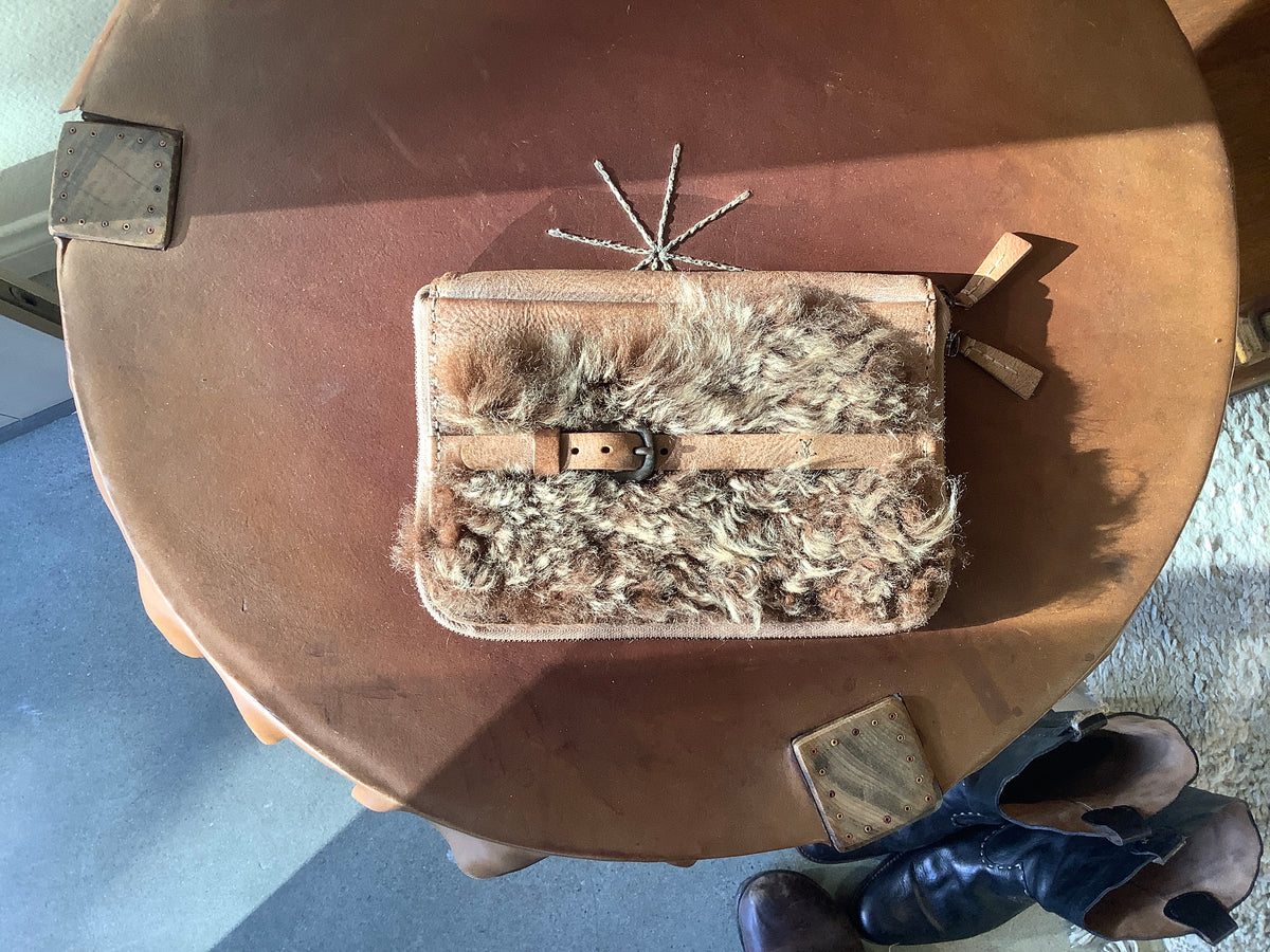 Rare Vintage H.B rectangular pouch or clutch