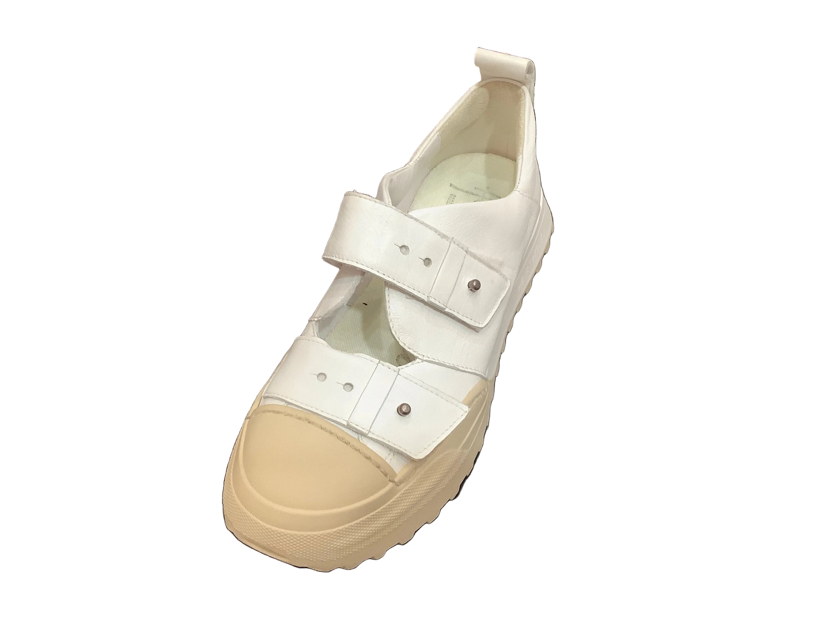 Archival Treasure Henry Beguelin Sneaker strappi mouse Bianco