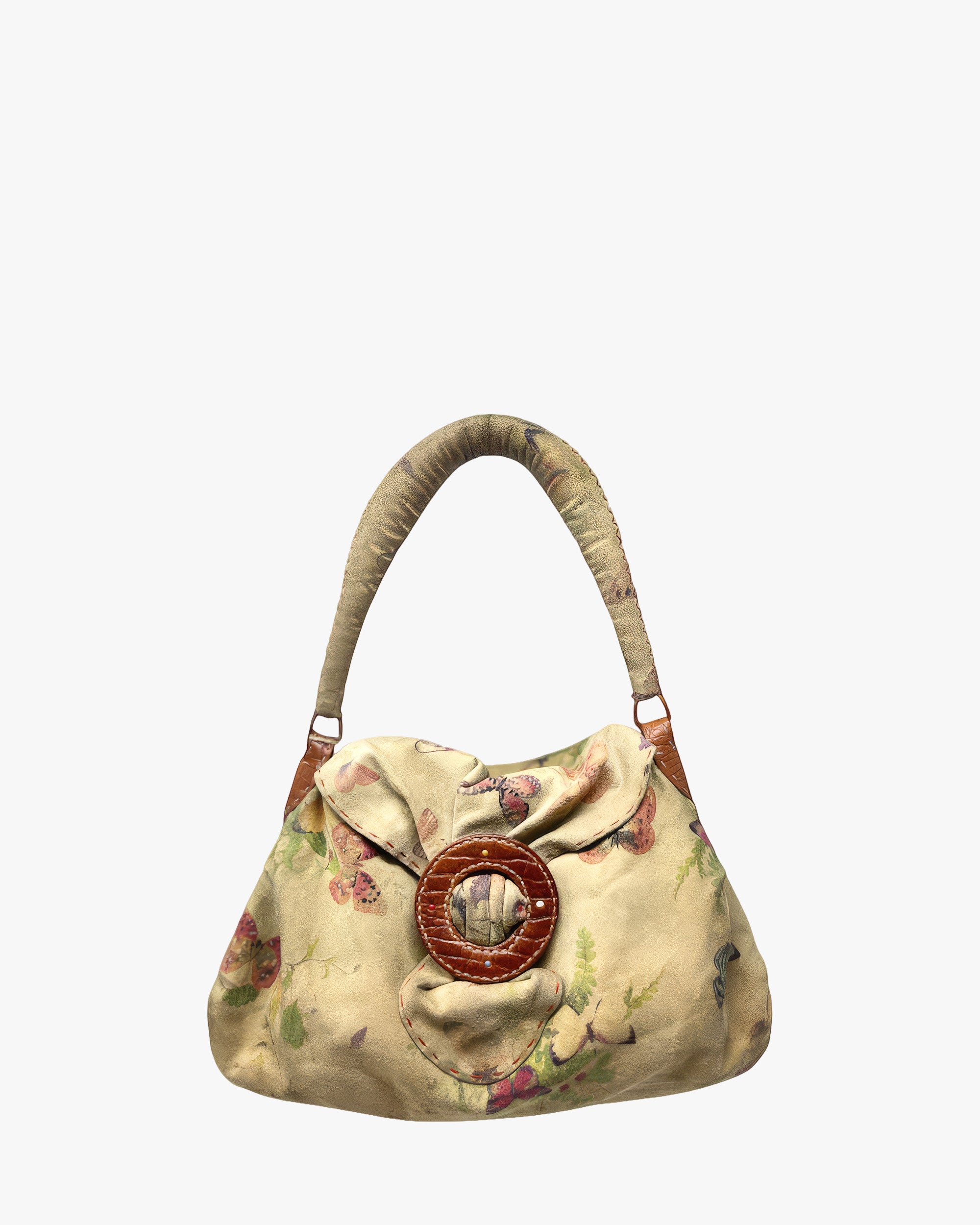 Rare Vintage Butterfly Graphic Shoulder Bag