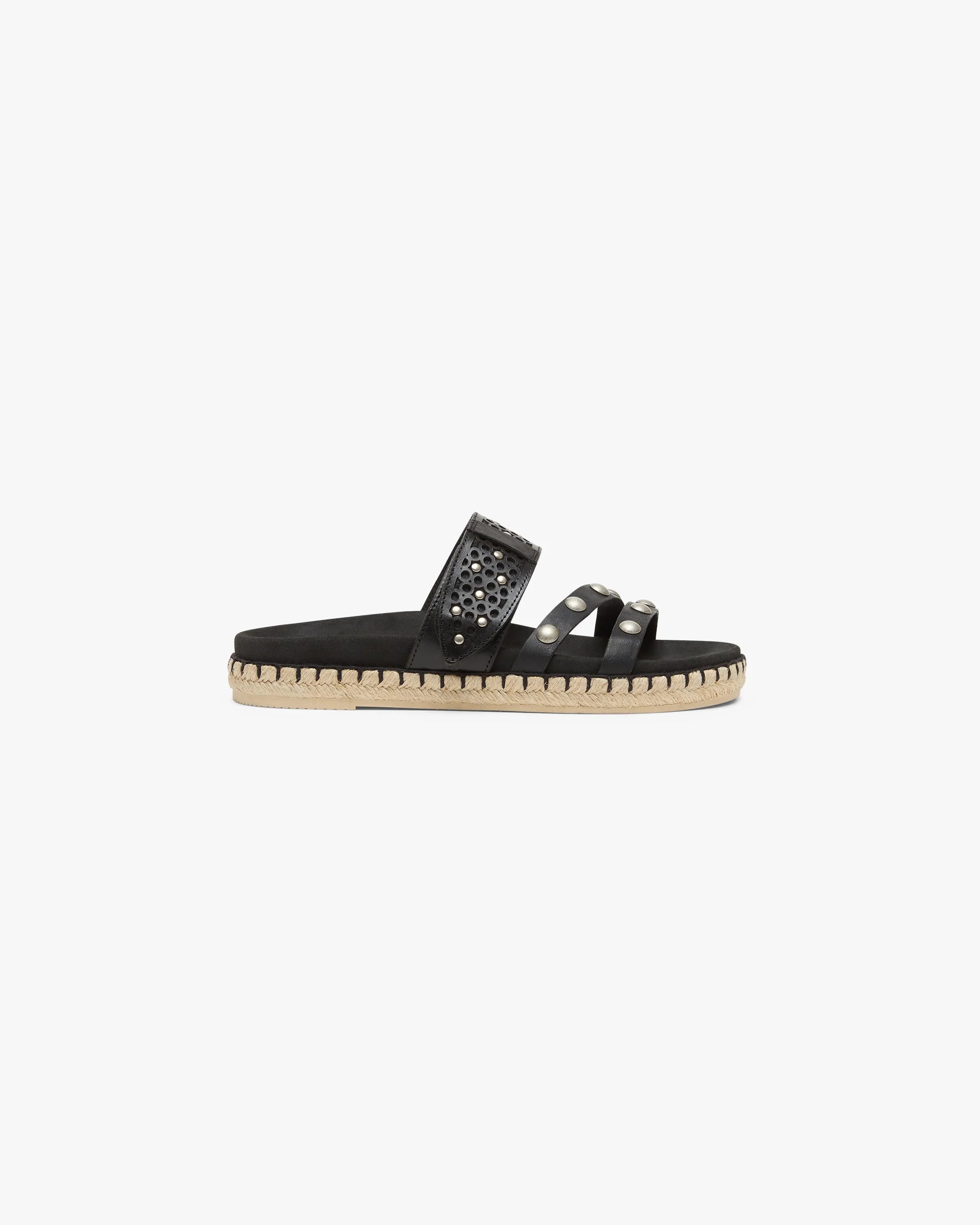 Studded Leather Sandal