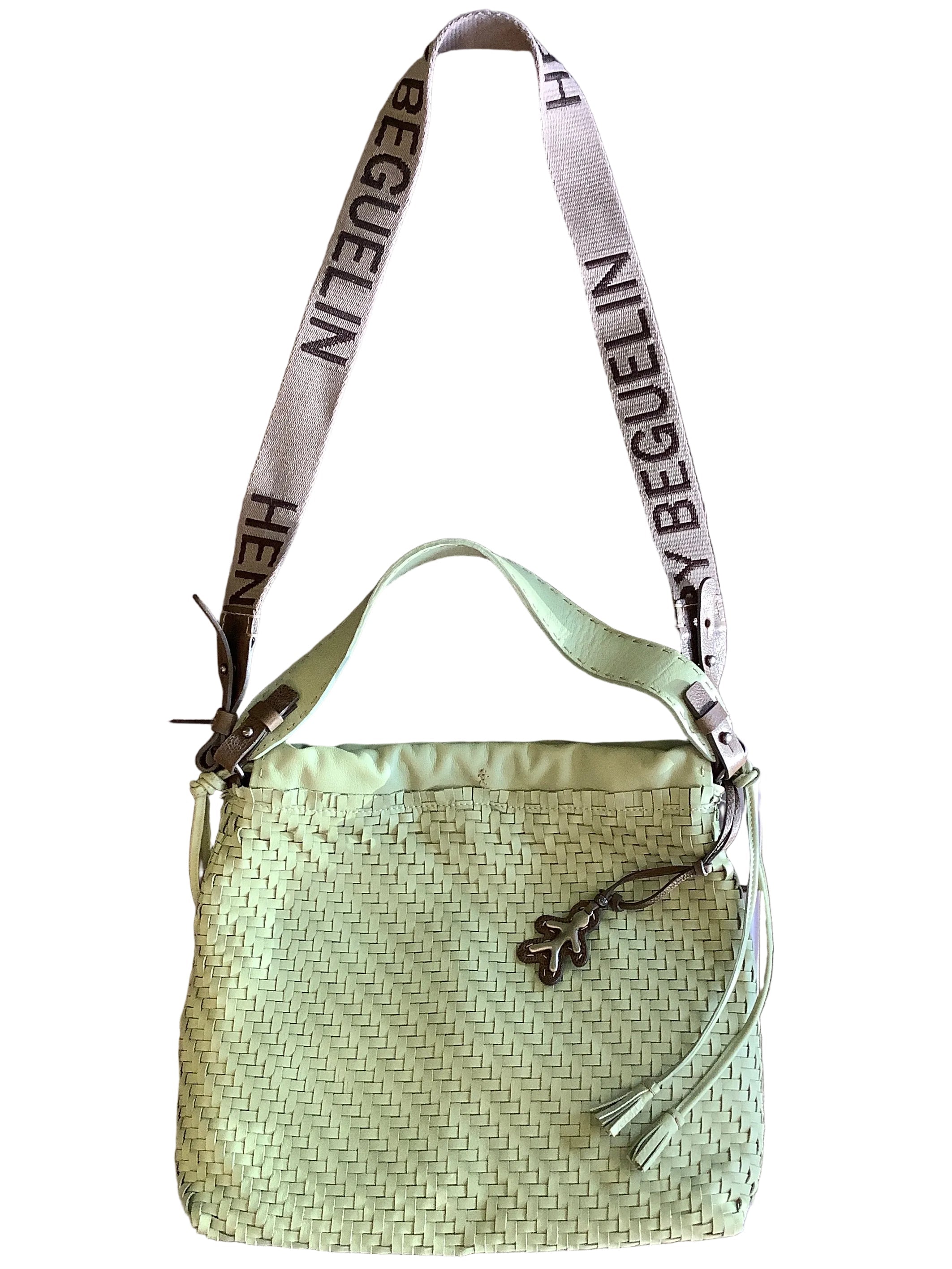 Archival Treasure Henry Beguelin Woven Tote