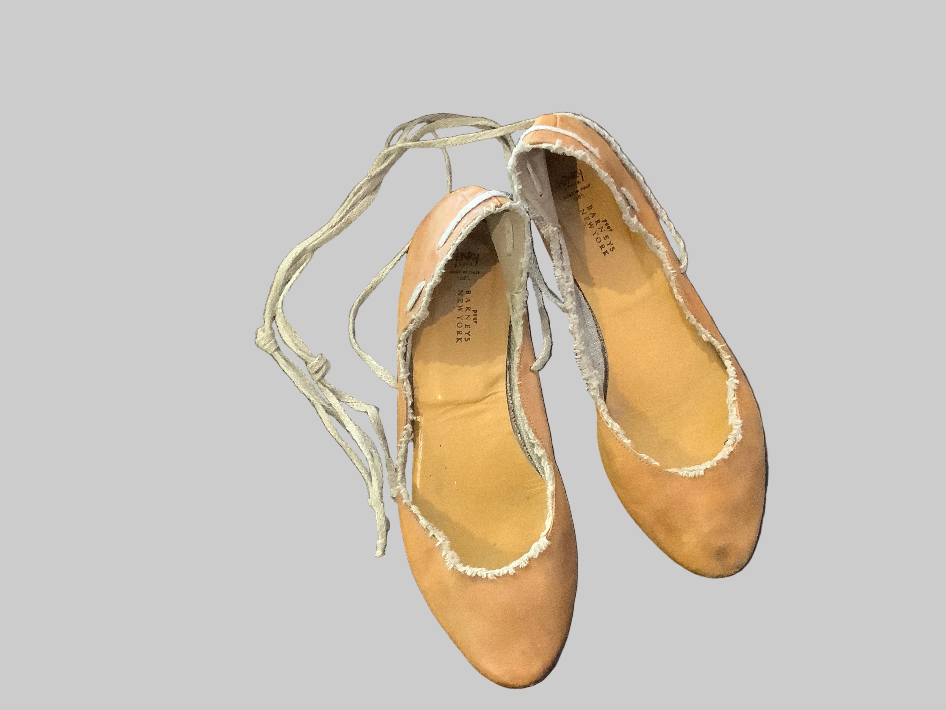 Rare Vintage Henry Cuir x Barney’s New York Ballerina Flats