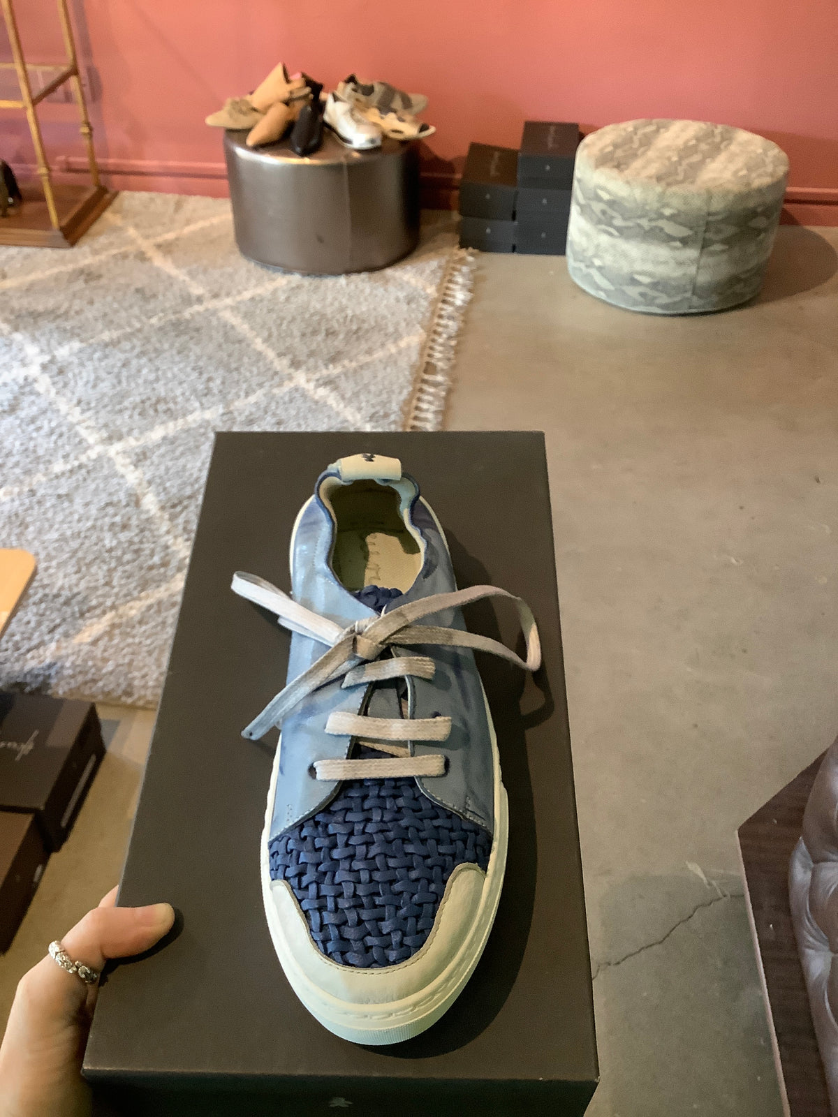 Sneaker Intr Uncinetto Lobelia