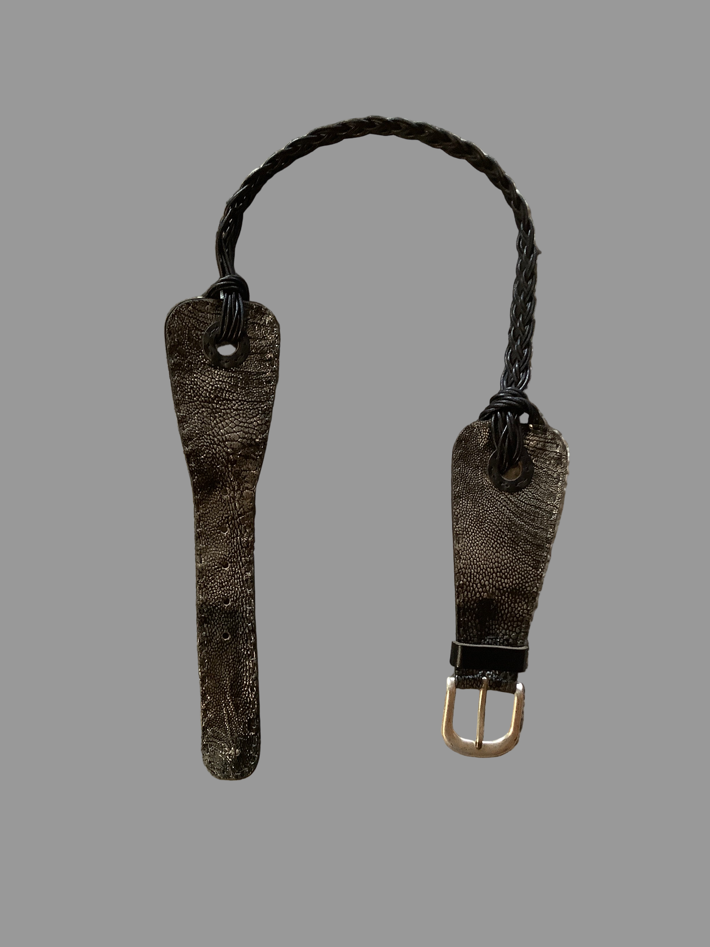 Rare Vintage Henry Beguelin Braided Belt
