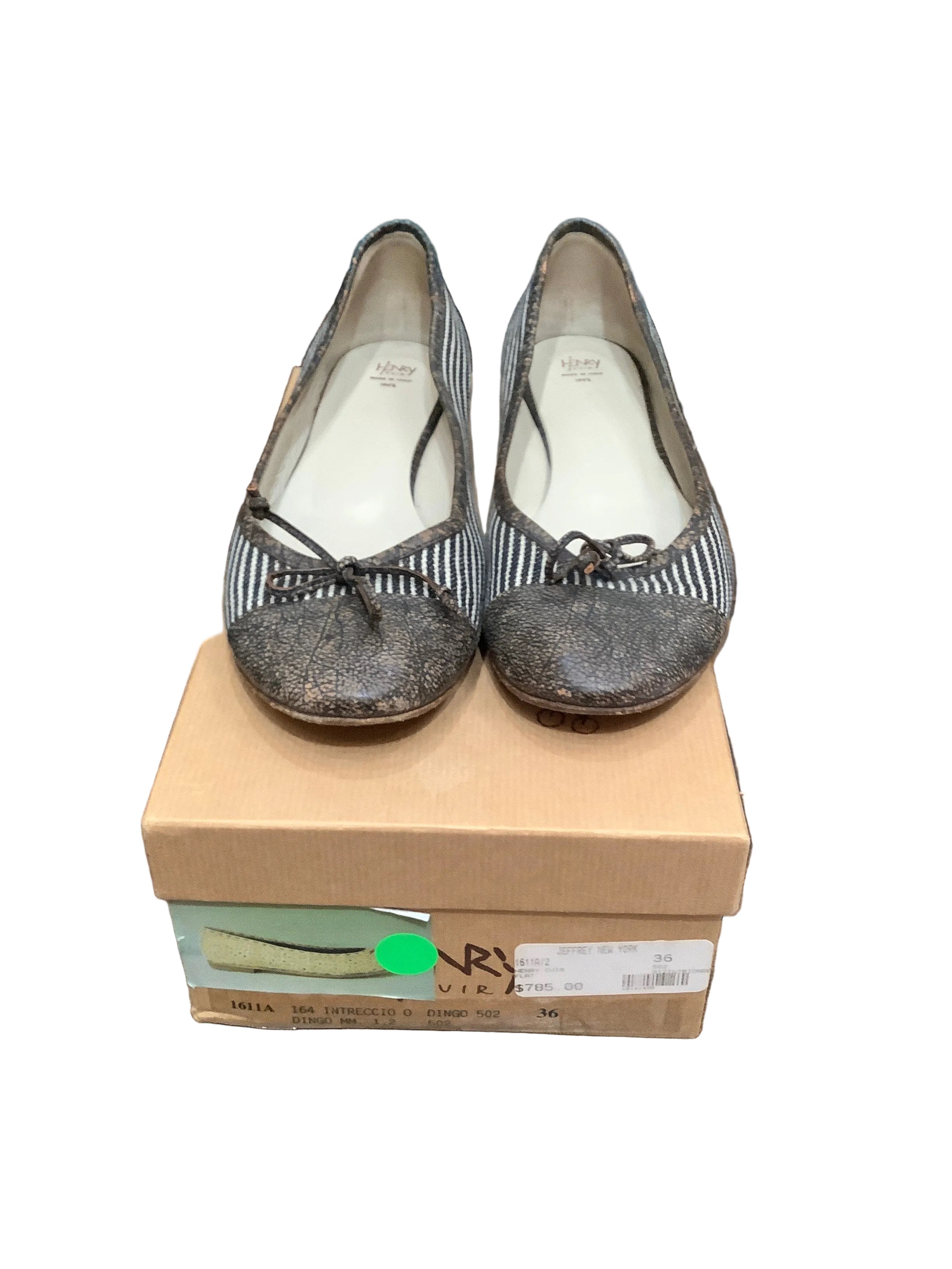 Rare Vintage Henry Beguelin Ballerina Flats