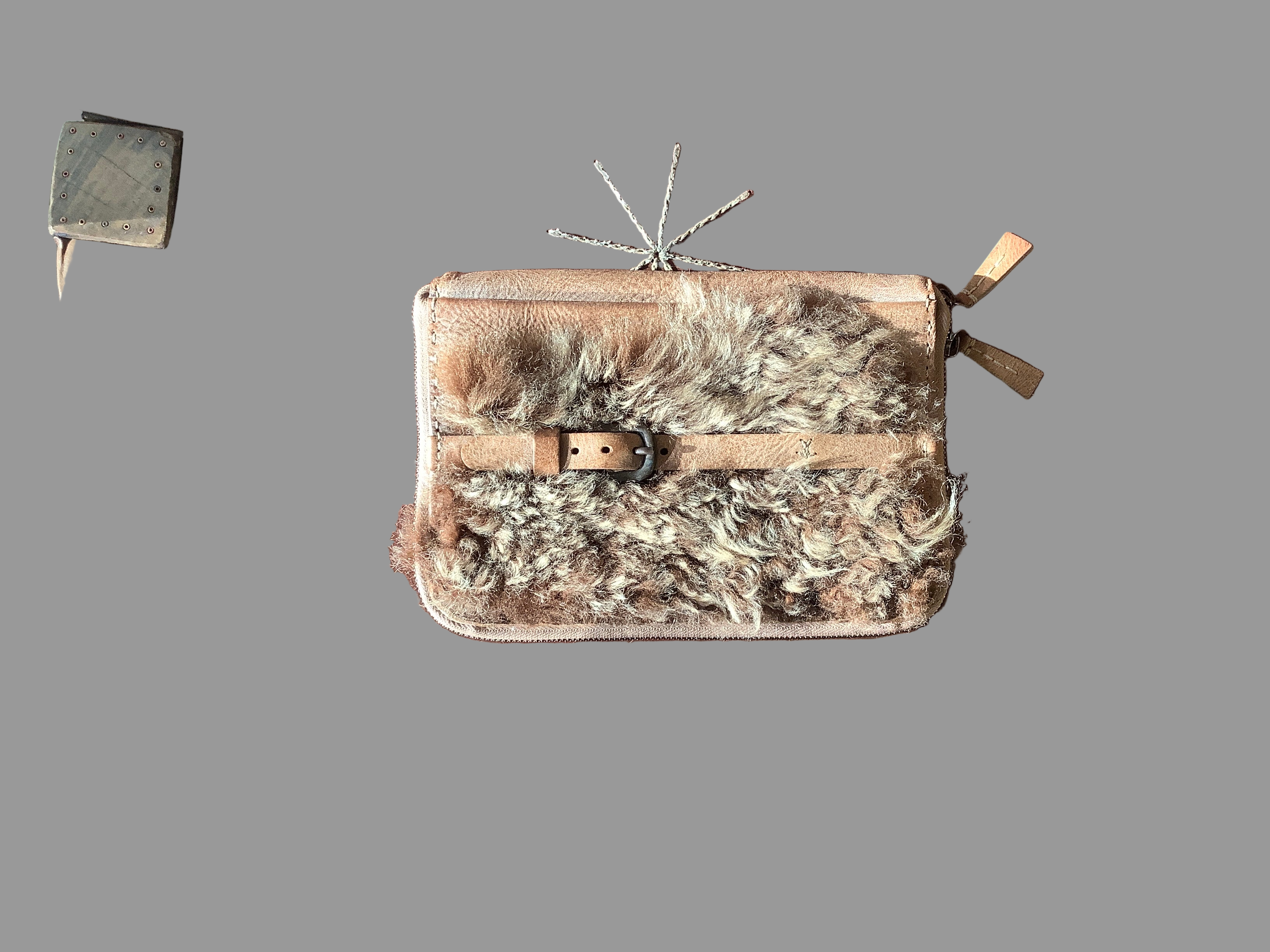 Rare Vintage H.B rectangular pouch or clutch