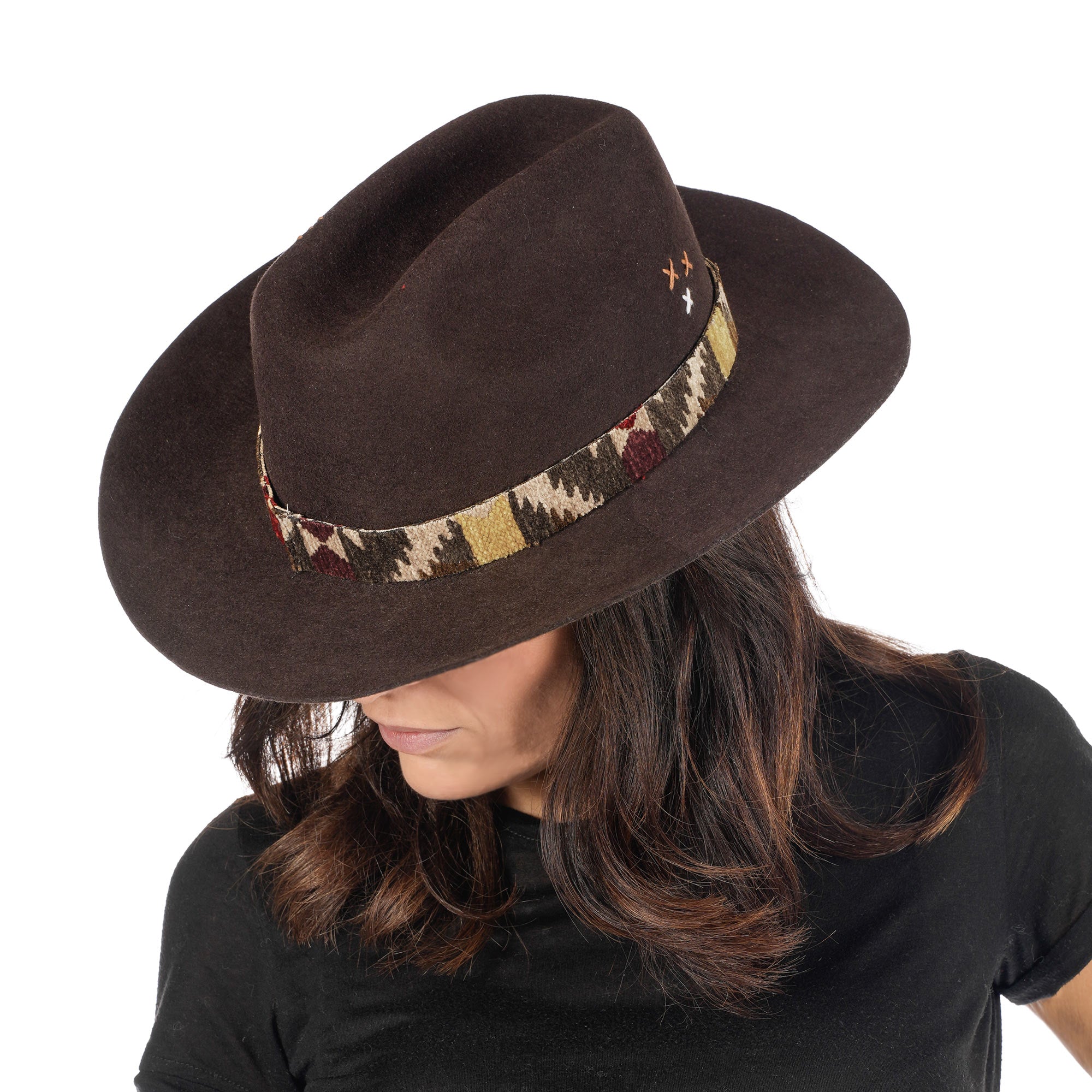 Cowboy Fedora Wool Hat
