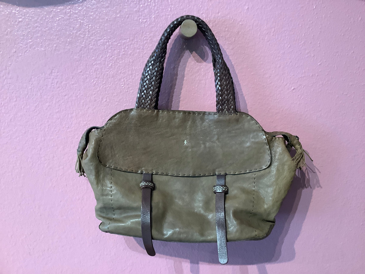 Rare Vintage Light Brown Large Handbag
