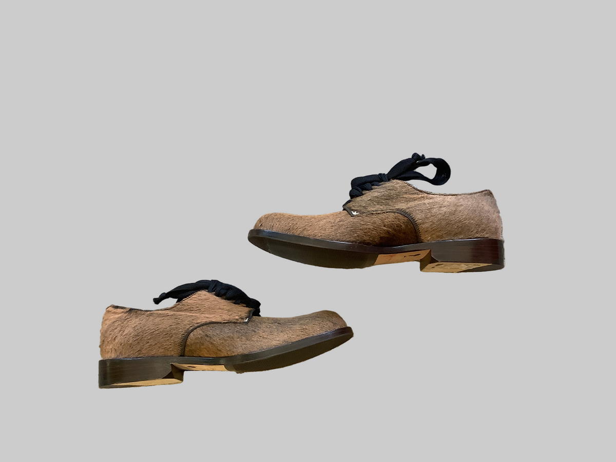 Rare Vintage Henry Cuir Derby Shoes