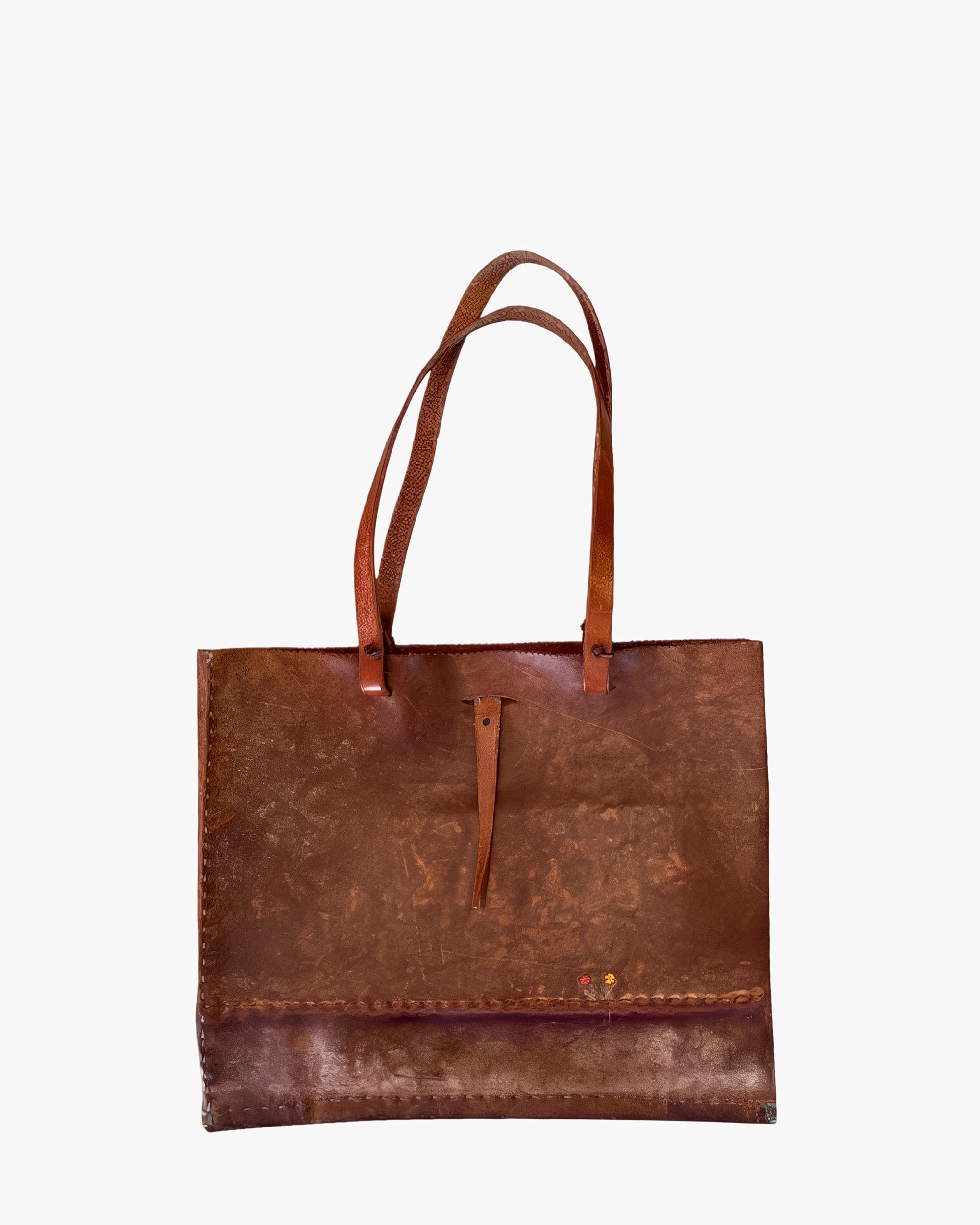 Rare Vintage Henry Cuir Tote