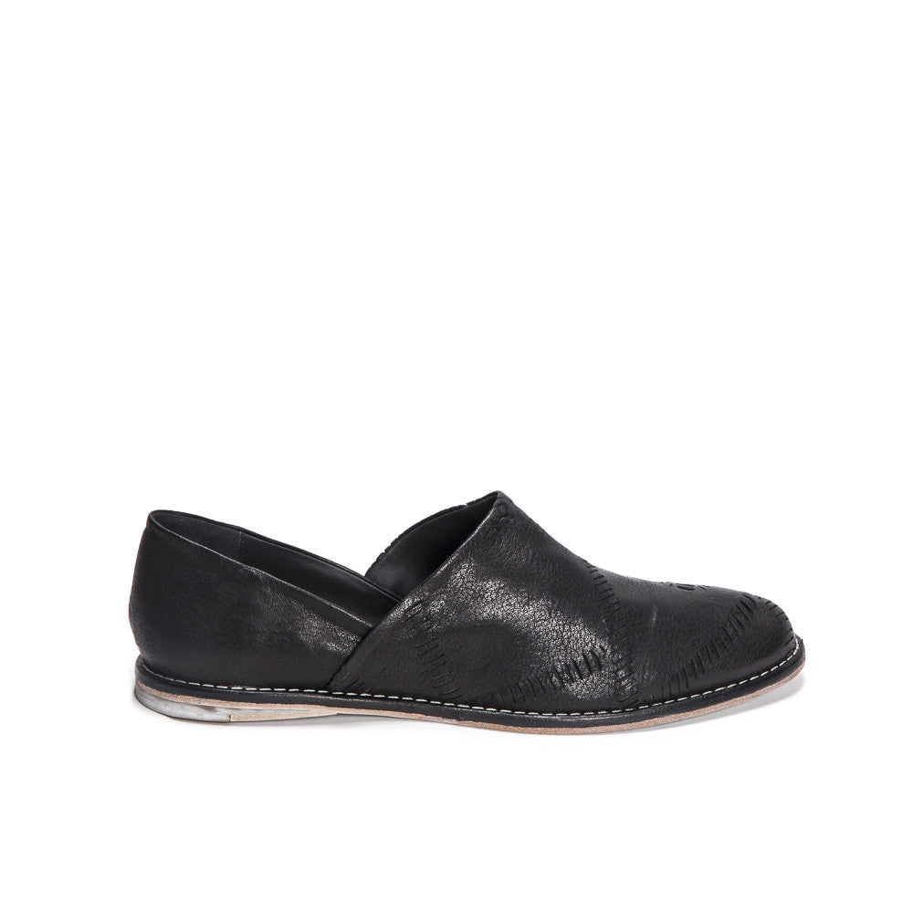 Slipper Patchwork Black