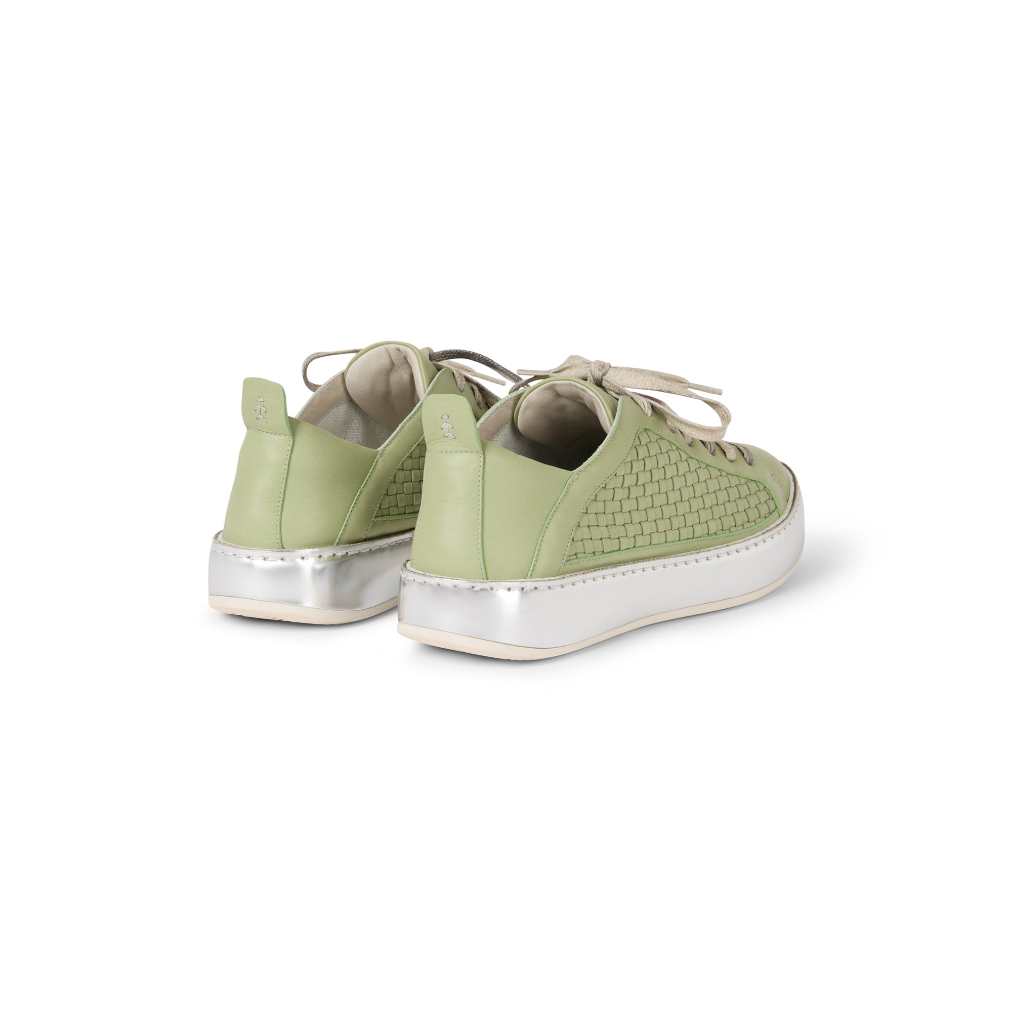 Sneaker Intreccio Soft Green
