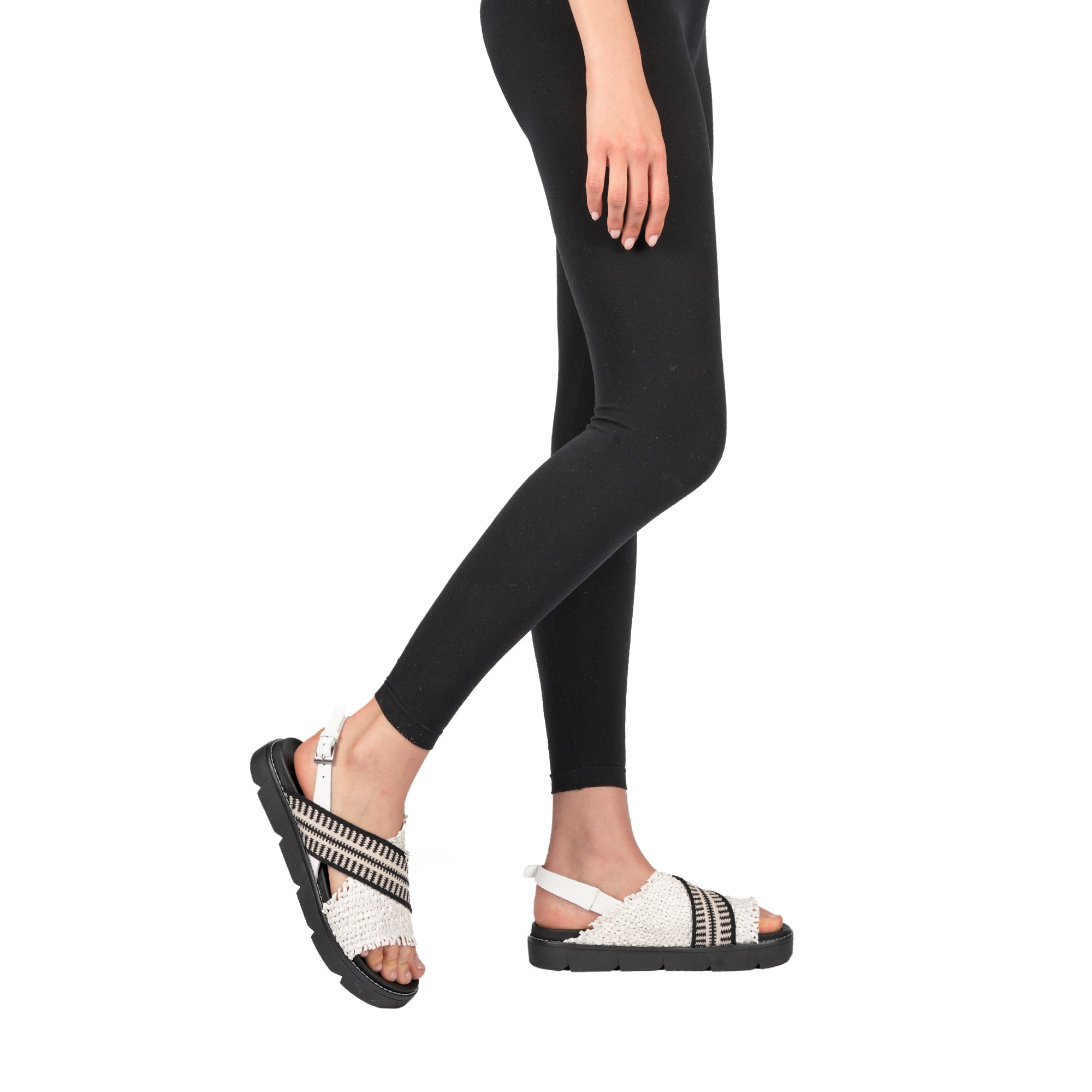 Sandal Intreccio Madreperla