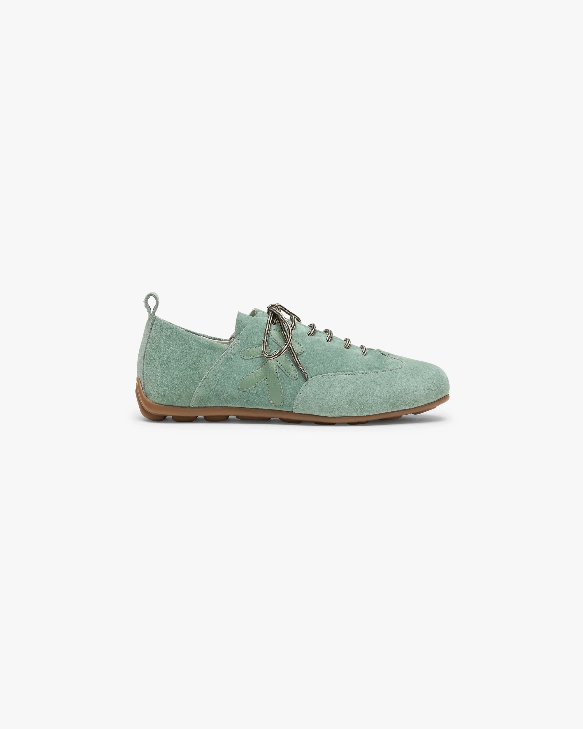 Leather Lace-Up Sneaker