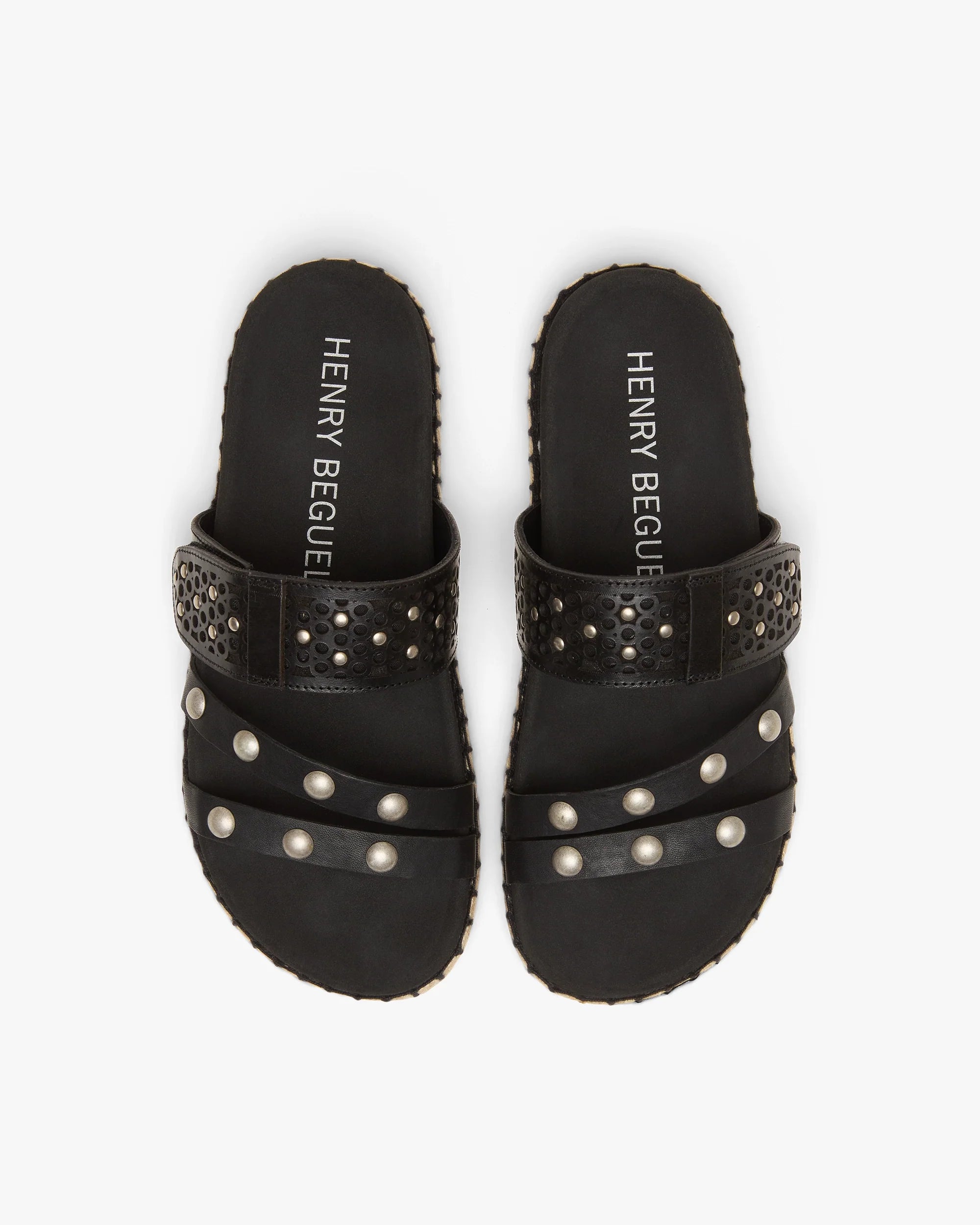 Studded Leather Sandal