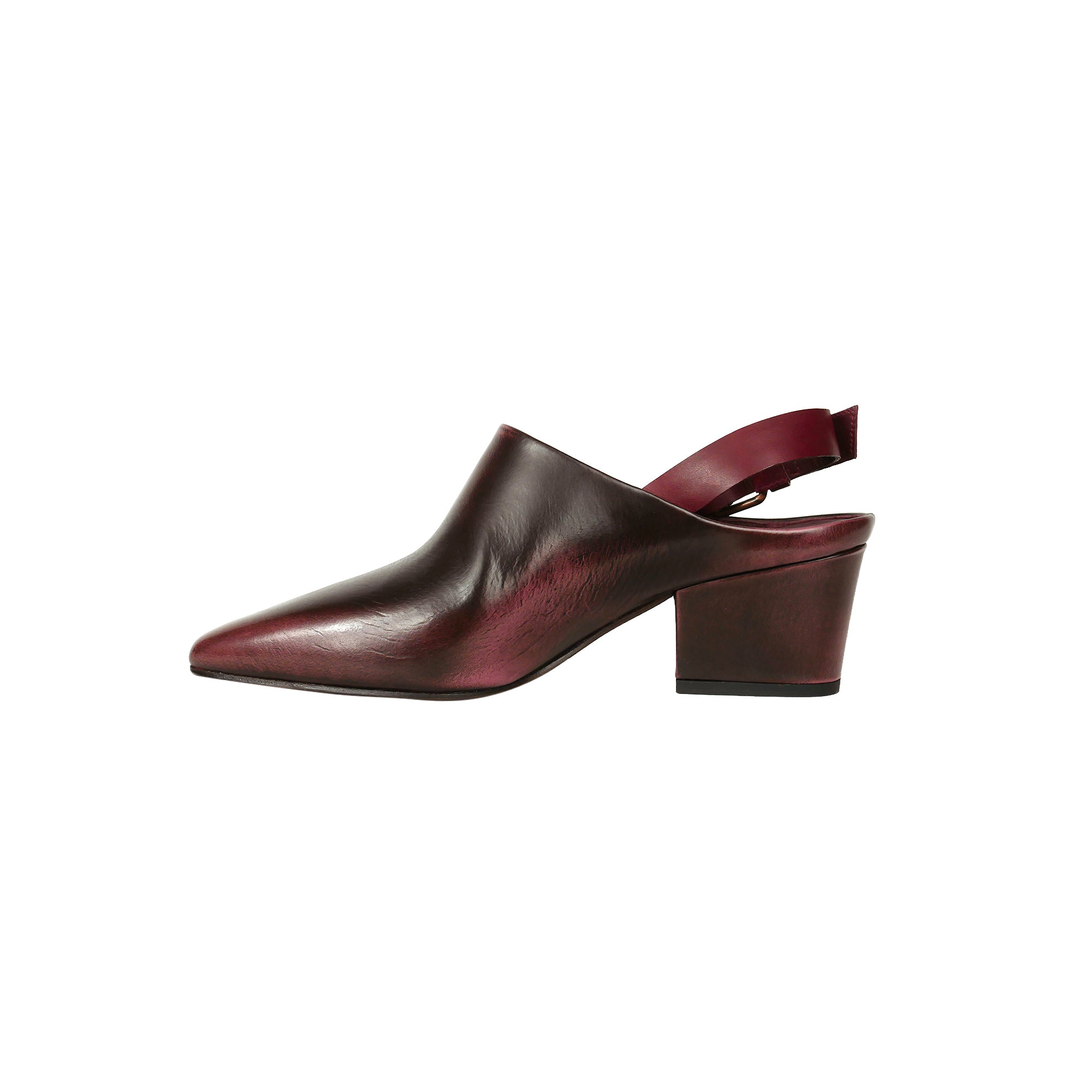 Mid-heel SlingbackSpazzolato Cyclamen ( Fabbrica ? )